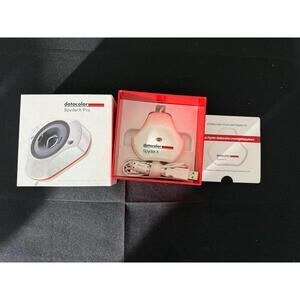 Datacolor SpyderX Pro Colorimeter SXP100 Original Box Advanced Monitor Calibrate